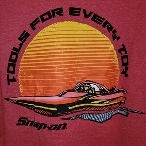 Snap On Tools for Every Toy Speed Boat Graphic Tee Large